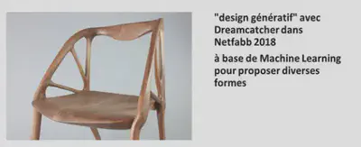 Source : frenchweb.fr – Objet crée via la fonctionnalité Dreamcatcher d’Autodesk